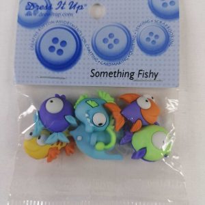Botones infantil-IDEAS motivo peces baby-color varios