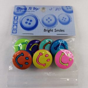 Botones infantiles IDEAS-motivos caras happys-color varios
