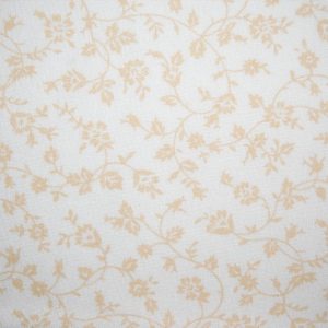 Tela Patchwork Básica Tono sobre Tono - color tostado - motivo enredadera con flores - Stoffabrics  Ref.MP 313