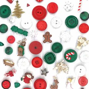 Botones decorativos Navidad - Ideas