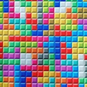 Telas Magomar Patch Motivo Tetris – STRETCH  