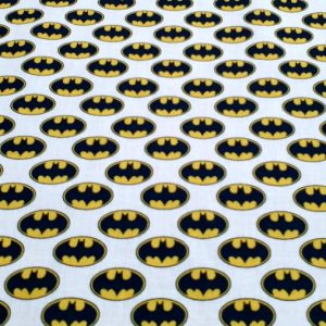 Telas Magomar Patch algodón licencia Warner Bros Logo Batman
