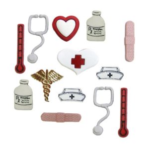 Magomar Patch Botones Decorativos IDEAS – Enfermeria Ref. MPC8057