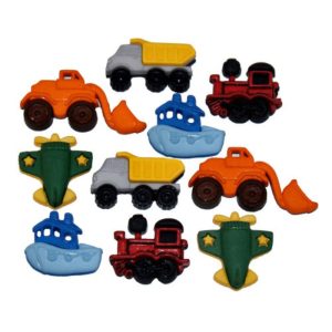 Magomar Patch Botones Decorativos IDEAS - Maquinas de transporte Things That Go Ref MP8160