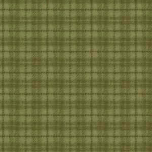 Telas Magomar Patchwork Franela - colección  Woolies Flannel - cuadros verde oliva - Maywood Studio 100% Algodón Ref.MP18502-G3