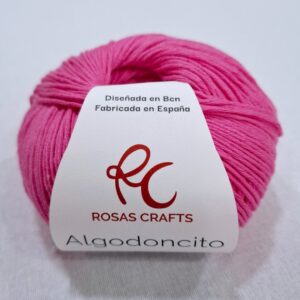 Magomar Patch Patchwork Hilo Algodoncito Rosa Fluor Crafts 100% algodón 50g 180m Ref.MP802