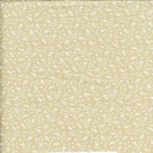 Tela Magomar Patch Patchwork Trasera tono sobre tono - motivo ramilletes beige en fondo camel - Ancho 270cm 100% Algodón Ref.MP355 012
