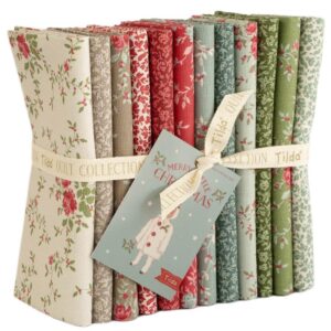 Telas Magomar Patch Patchwork PREVENTA TILDA Precortados 12 Fat Quarter - colección Merry Little Christmas Tilda world 100% Algodón Ref.MP300 246