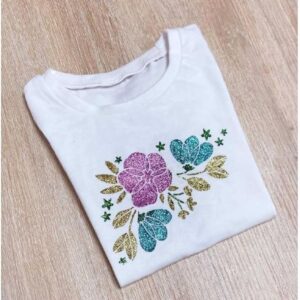 Magomar Patch Patchwork trabajos realizado con Gel con purpurina OdiShine de Odif