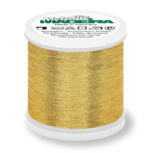 Magomar Patch Patchwork Hilo Madeira Metallic No.40 GOLD7 Gold 7 Carrete de 200 m Ref.MP9842