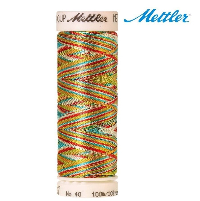 Magomar Patch Patchwork Hilo metálico 40 para coser y bordar Mettler Metallic bobina 100 m