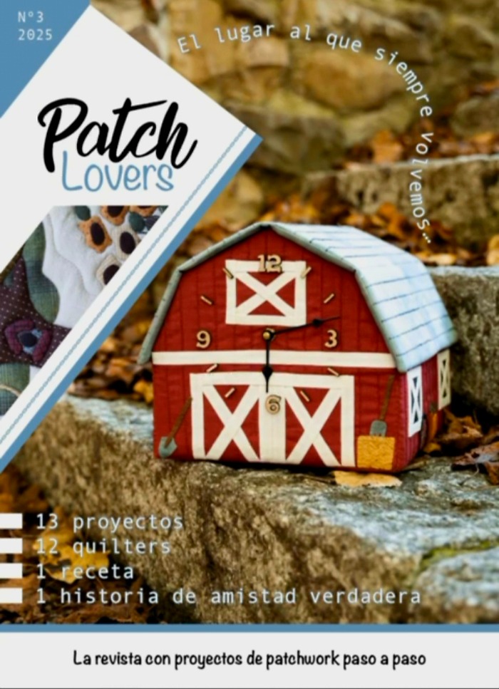 Magomar Patch Patchwork PREVENTA Revista Patch Lovers nº3