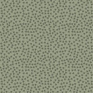 Magomar Patch Patchwork Tela colección Bobbins & Blooms by Linette Jakobsen motivo pequeñas hojas en fondo agua marina Stoffabrics 100% Algodón Ref.MP4504-087