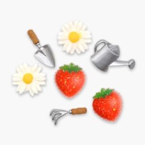 Magomar Patch Patchwork Botones IDEAS Jardinería y Fresas