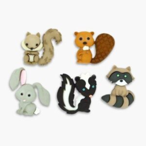 Magomar Patch Patchwork Botones IDEAS Motivos Animales del Bosque
