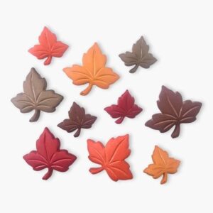 Magomar Patch Patchwork Botones IDEAS Motivos de Hojas de Otoño