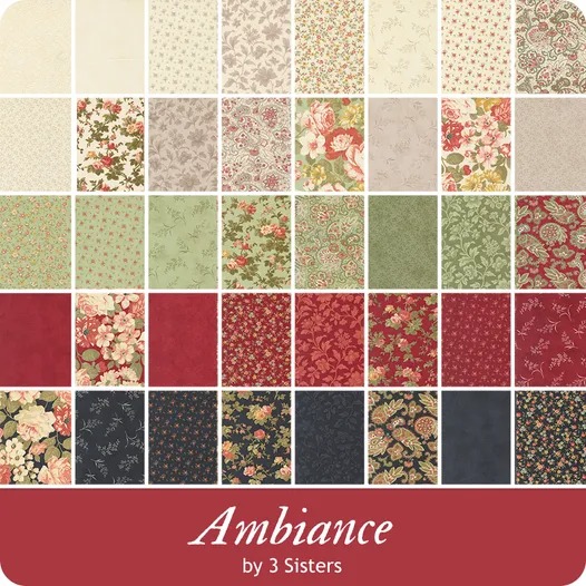 Magomar Patch Patchwork Mini Charms Ambiance MODA 3 Sisters 42Und Ref.MP44410