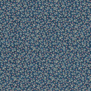 Magomar patch Patchwork Tela Estampada Colección Farmhouse Sampler motivo Estrellas con ramitas en fondo azul 100% Algodón Northcott Ref.MP28608-48