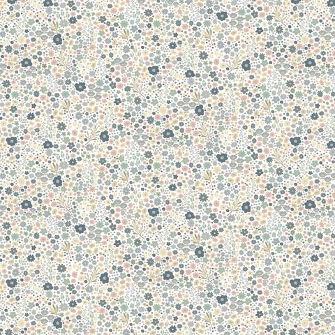 Magomar Patch Patchwork Tela Estampada Margaritas en fondo blanco 100% Algodón Ref.MP2152
