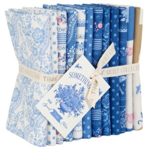 Magomar Patch Patchwork Tilda Fat Quarter x 12 blenders, borders colección Something Blue 100% Algodón Tilda Fabrics Ref.MP300264
