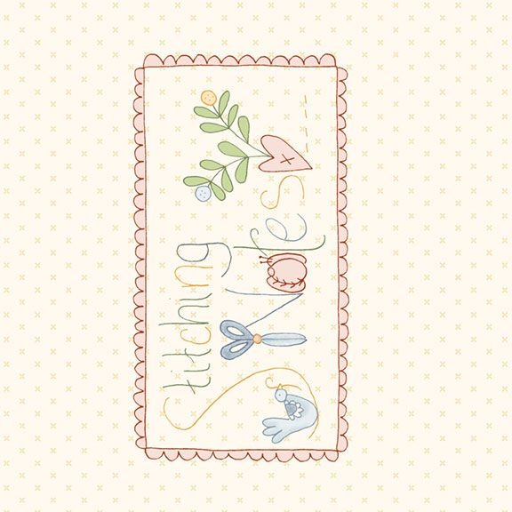 Magomar Patch Patchwork Panel Portada Lienzo para cuaderno colección A Stitch For Every Season 100% Algodón Loneta MarcusFabrics Ref.MP562078P Medidas: 61X110cm
