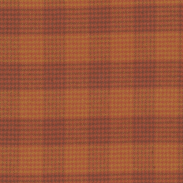 Magomar Patch Patchwork Tela Franela colección Primo Plaid Flannel motivos pata de gallo en rojo óxido 100% Algodón Marcus Ref.MP091977