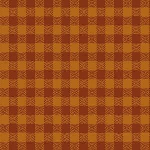 Magomar Patch Patchwork Tela Franela colección Primo Plaid Spice Mix motivo cuadros caldera en fondo naranja 100% Algodón Marcus Ref.MP091420