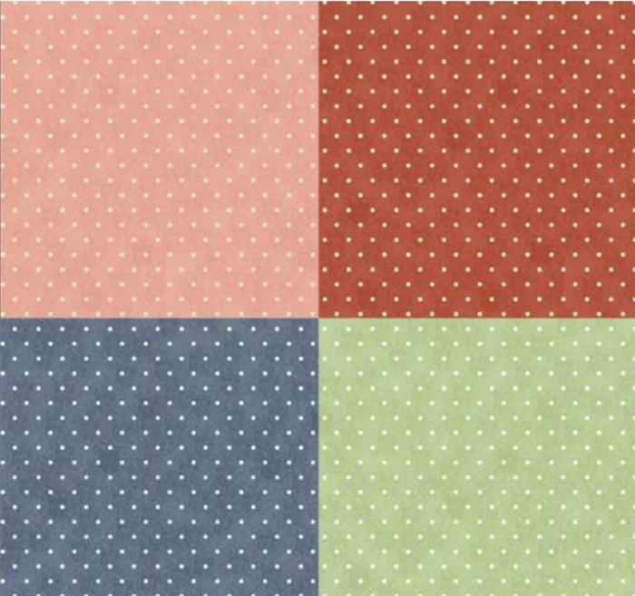 Magomar Patch Patchwork Tela Panel Navidad colección Plumcute Christmas motivo 4 colores con topitos de 55X47cm en fondo marmoleado 100% Algodón MarcusFabrics Ref.MP561928 Medidas: 110X94cm