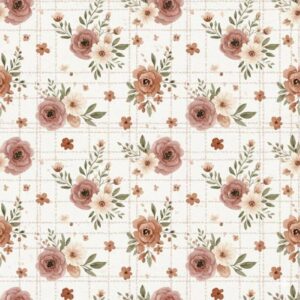 Telas Magomar Patch Patchwork colección Cookie Girls rosas y flores en tonos pasteles 100% Algodón Fabricart